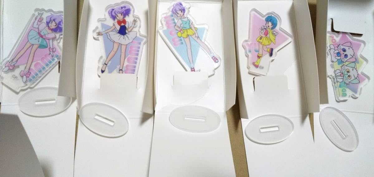クリィミーマミ アクリルカード アクリルスタンドセット Amazon.co.jp: クリィミーマミアクリルスタンド 全10種類セット
